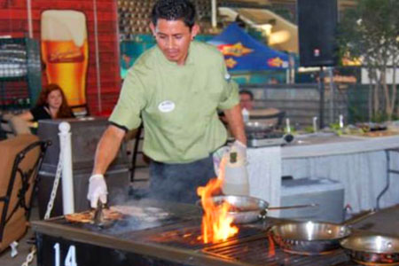 Leo Cooking at Del Mar Fair